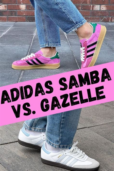 adidas gazelle vs samba review.